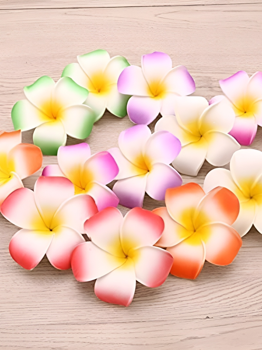

Satyam Kraft White & Yellow 24 Pieces Artificial Flowers