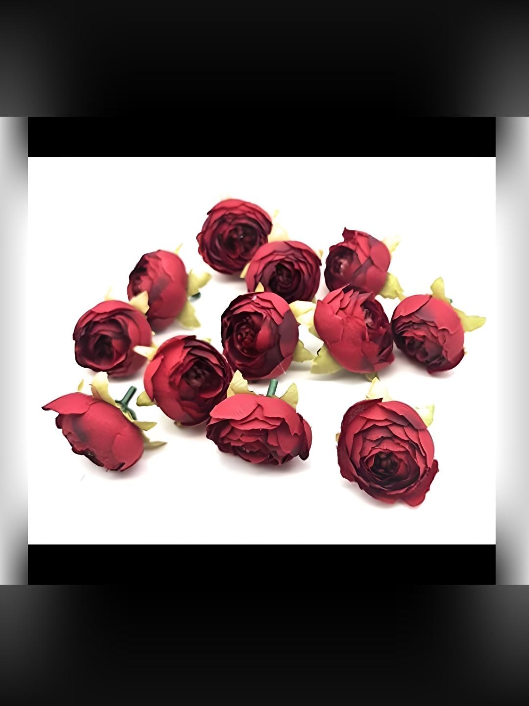 

Satyam Kraft Red 12 Pieces Peony Artificial Plants