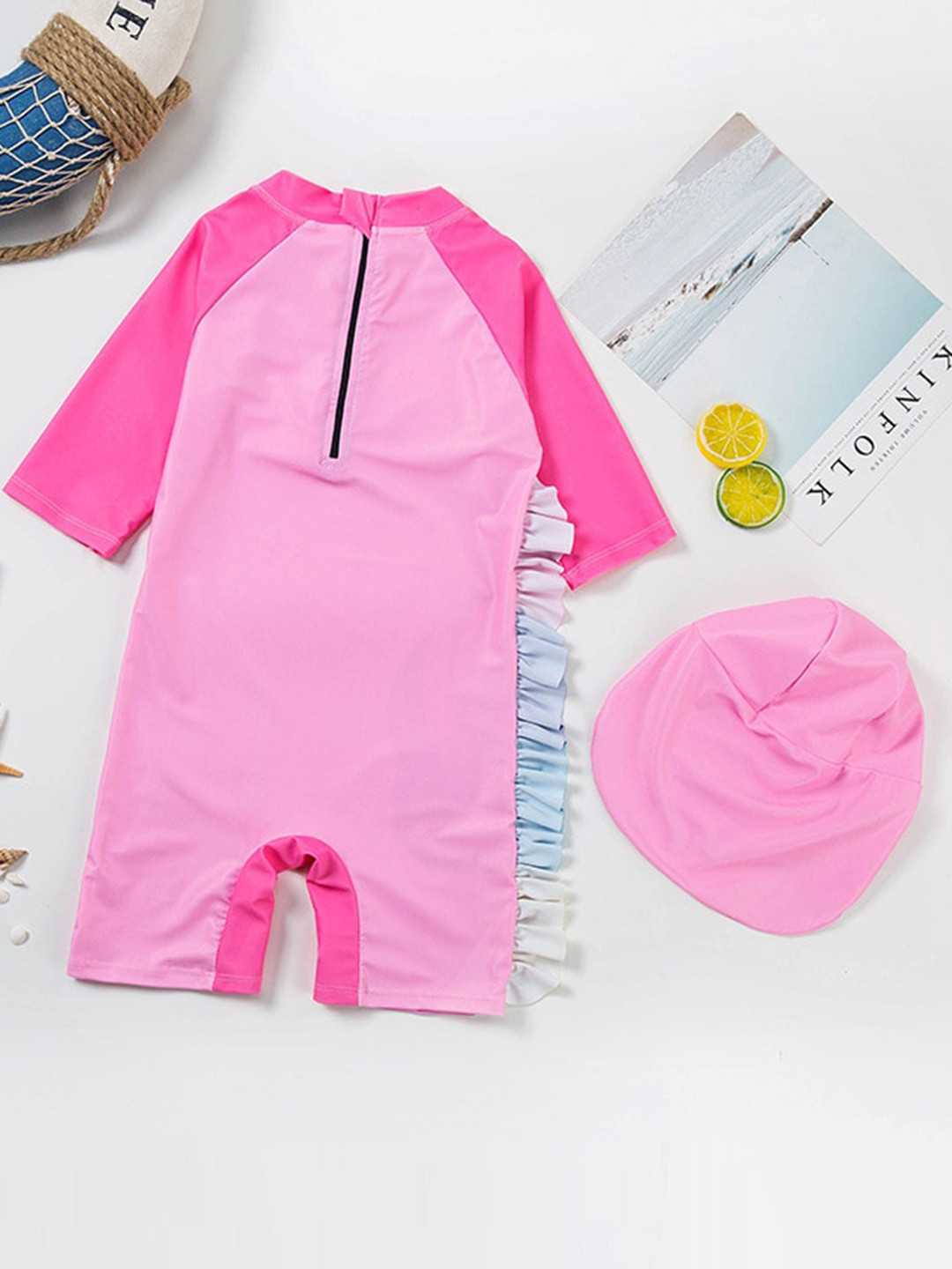 

StyleCast x Revolte Girls Colourblocked Legsuit, Pink