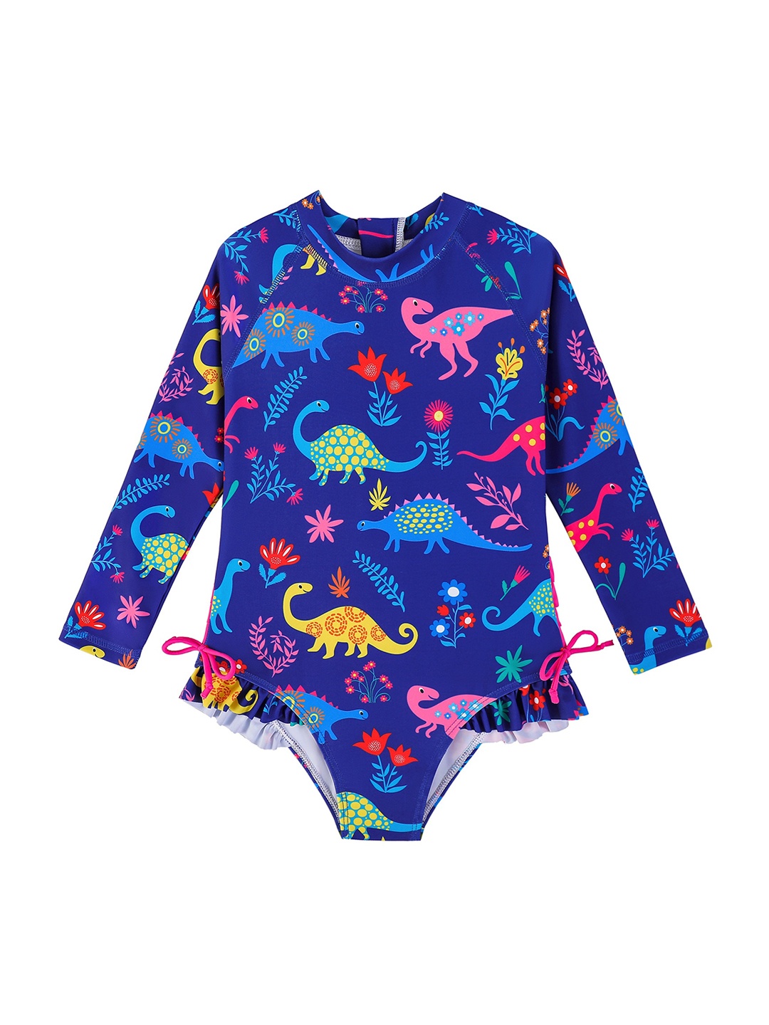 

StyleCast x Revolte Girls Printed Bodysuit, Navy blue