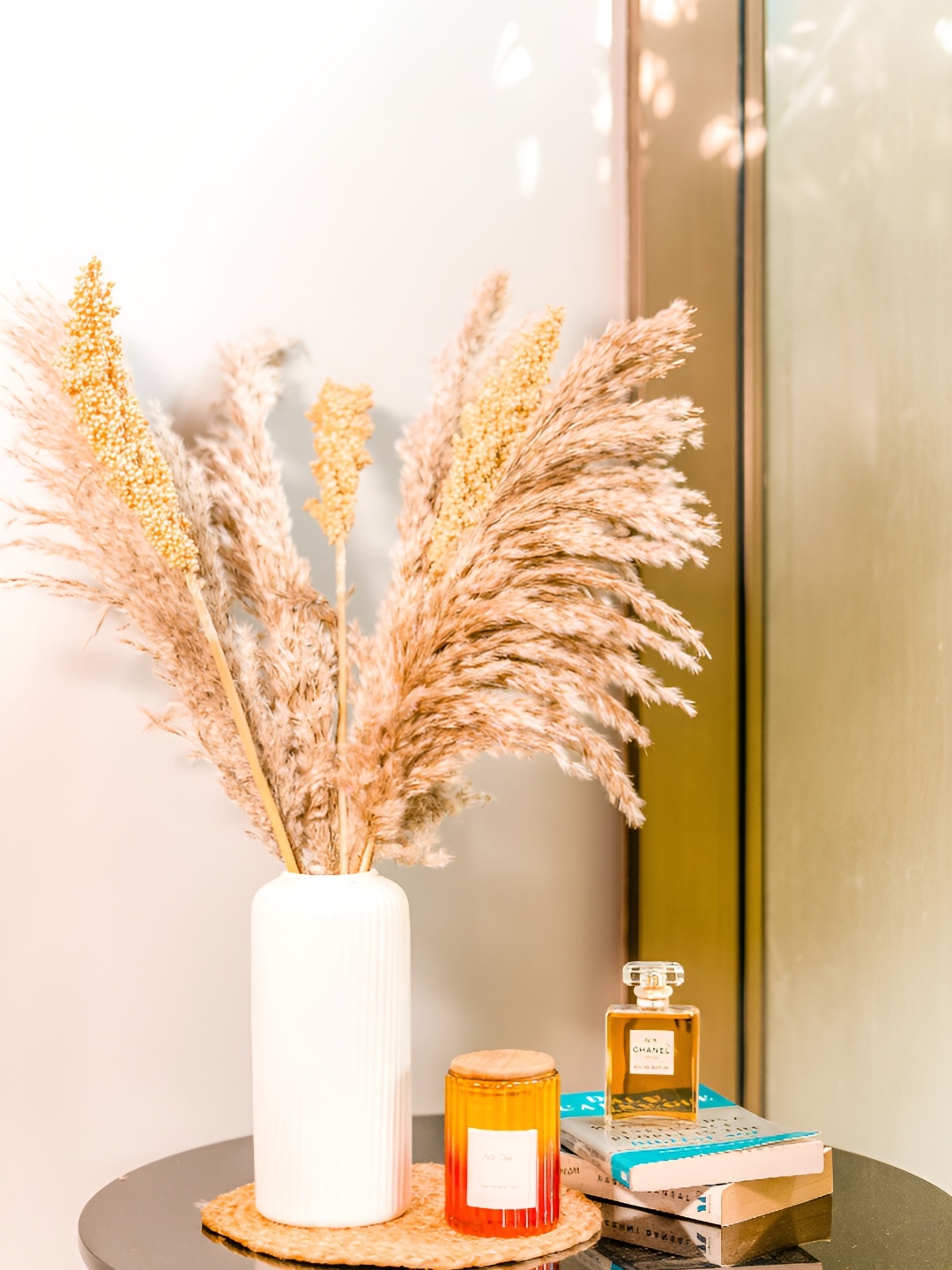 

ArteCasa Naturally Dried Pampas Corn Dried Bunch, Beige