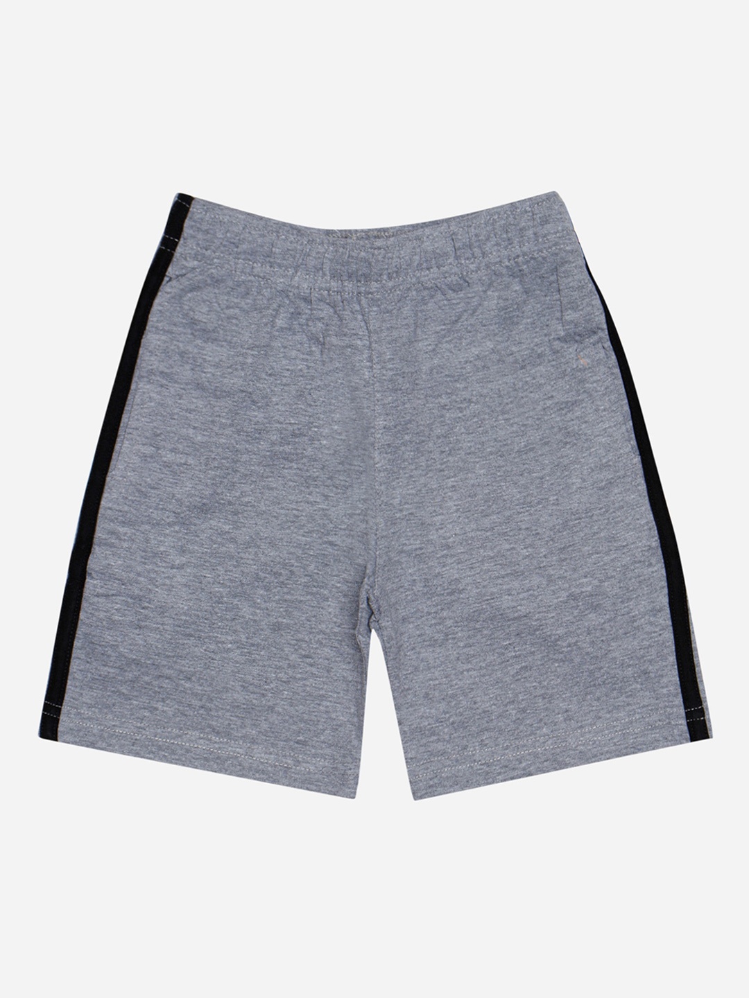 

DYCA Boys Mid-Rise Regular Fit Cotton Shorts, Grey melange