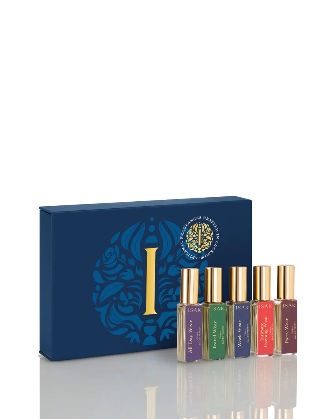 

Isak Occasion Series Long Lasting Eau De Parfum - 8ml Each, Transparent