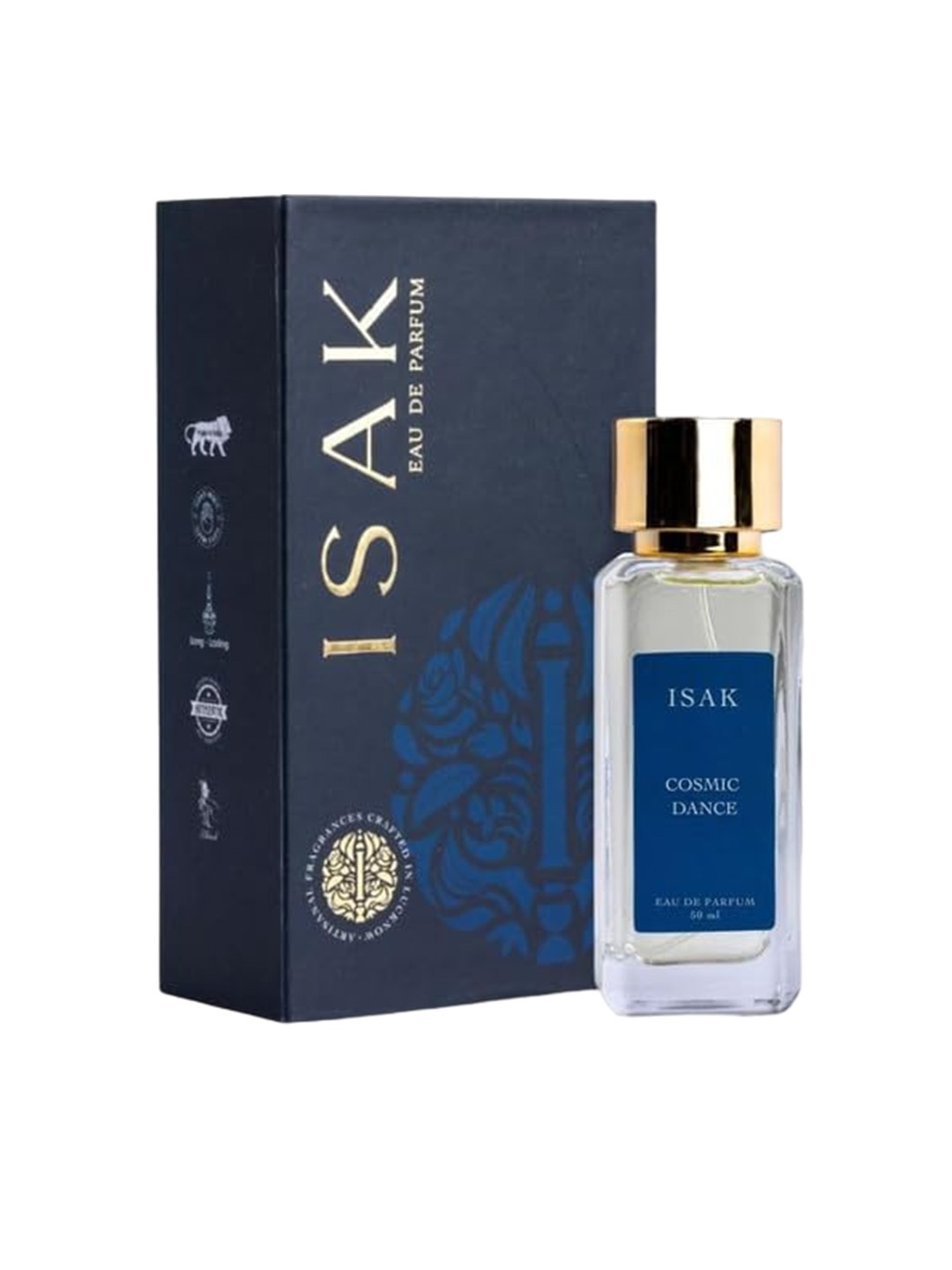 

Isak Cosmic Dance Long Lasting Eau De Parfum - 50ml, Navy blue