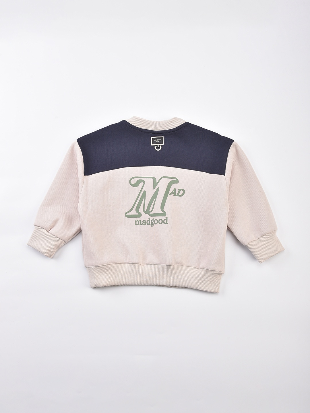 

StyleCast x Revolte Boys Cotton Straight Applique Pullover Sweatshirt, Beige