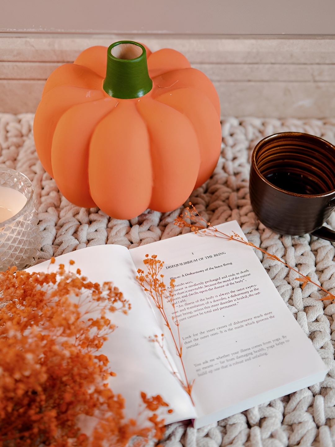 

ArteCasa Orange-Colored Pumpkin Vase