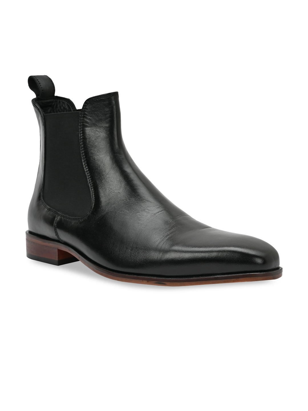 

Regal Men Leather Chelsea Boots, Black