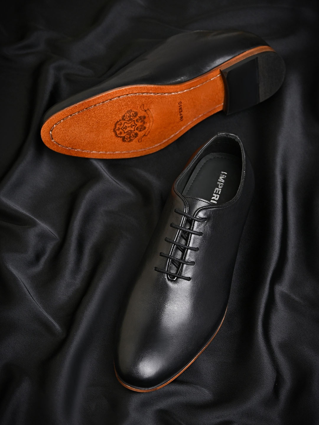 

Regal Men Leather Formal Derbys, Black