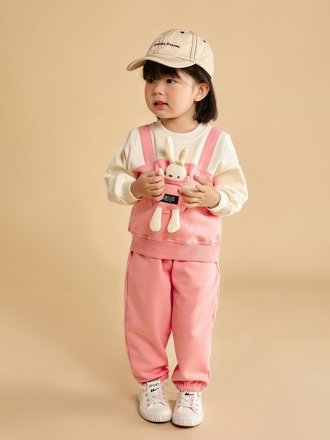 

StyleCast Infant Girls Top Pure Cotton with Trousers, Pink