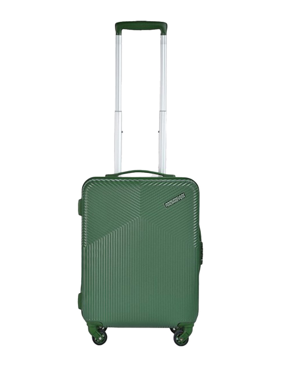 

AMERICAN TOURISTER Textured Georgia Trolley Suitcase - Cabin, Green