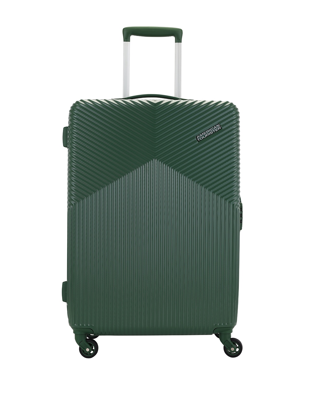 

AMERICAN TOURISTER Georgia Textured Medium Trolley Suitcase, Green