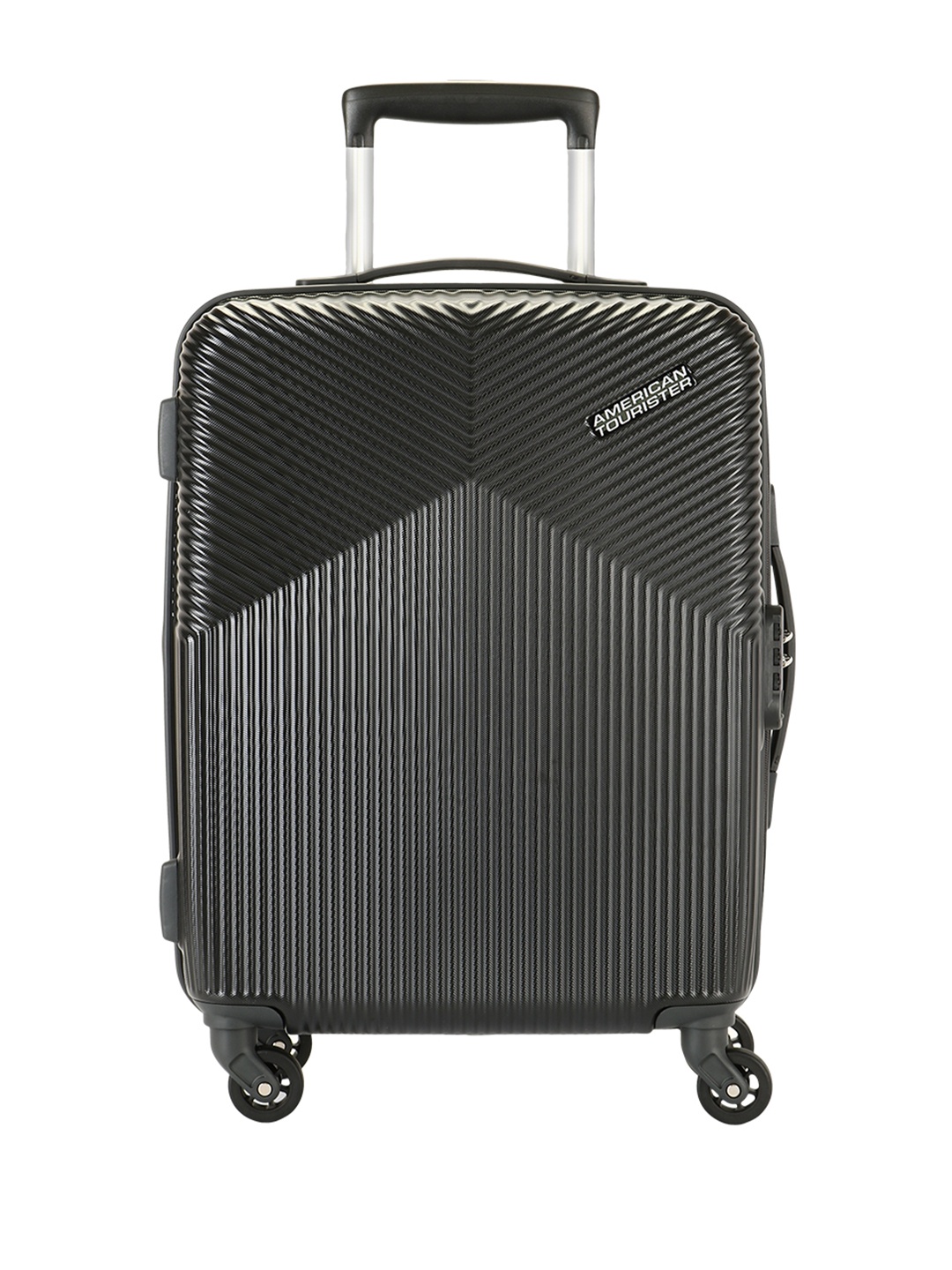 

AMERICAN TOURISTER Georgia Textured Medium Trolley Suitcase, Black