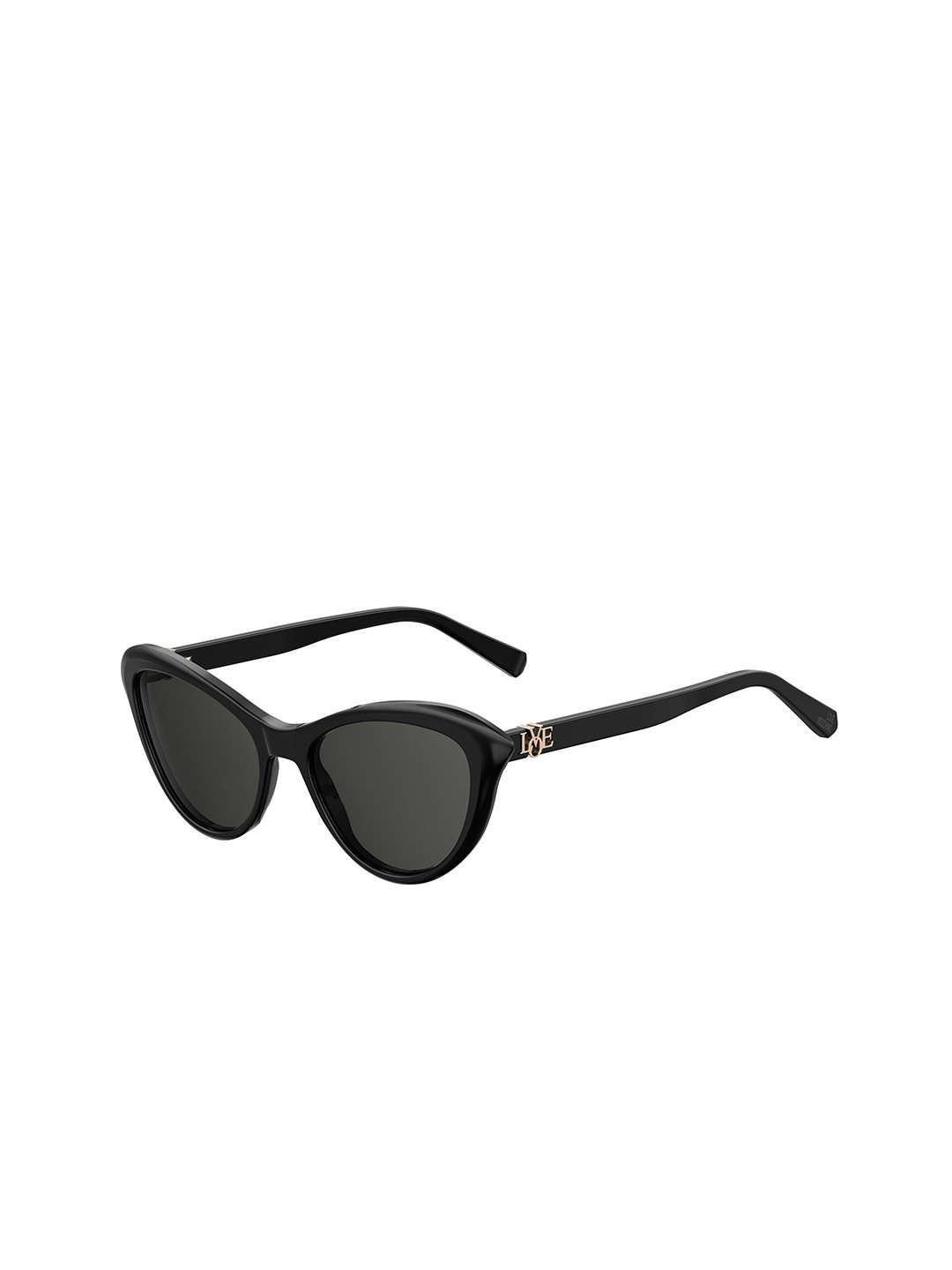 

MOSCHINO LOVE Women Round Sunglasses with UV Protected Lens 20199480753IR, Black