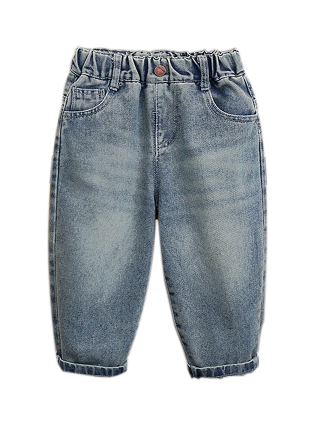 

StyleCast x Revolte Boys Blue Relaxed Fit Clean Look Heavy Fade Jeans