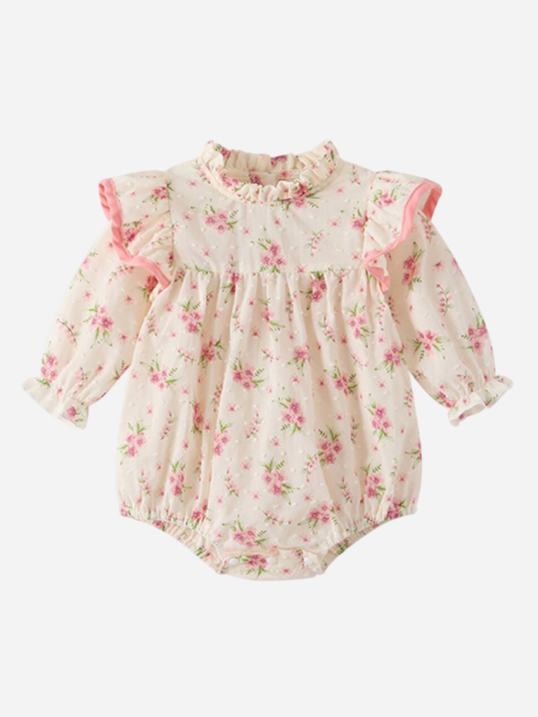 

StyleCast Infants Girls Pink Printed Pure Cotton Bodysuit