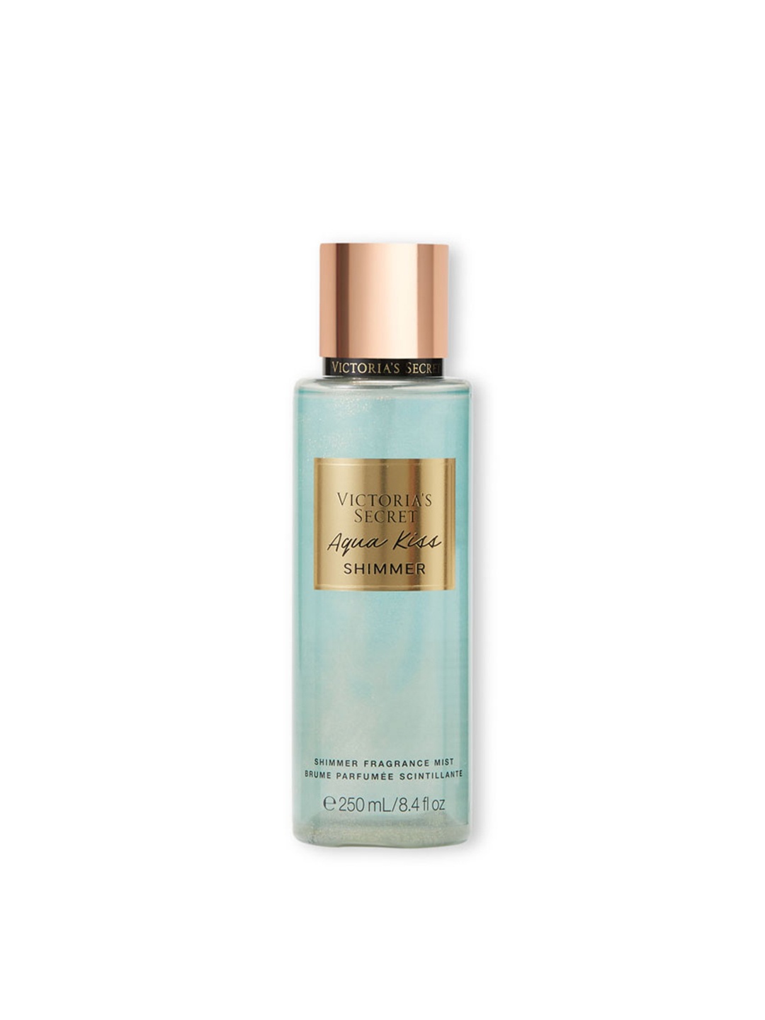 Victoria's Secret Women Aqua Kiss Shimmer Body Mist - 250 ml, Blue