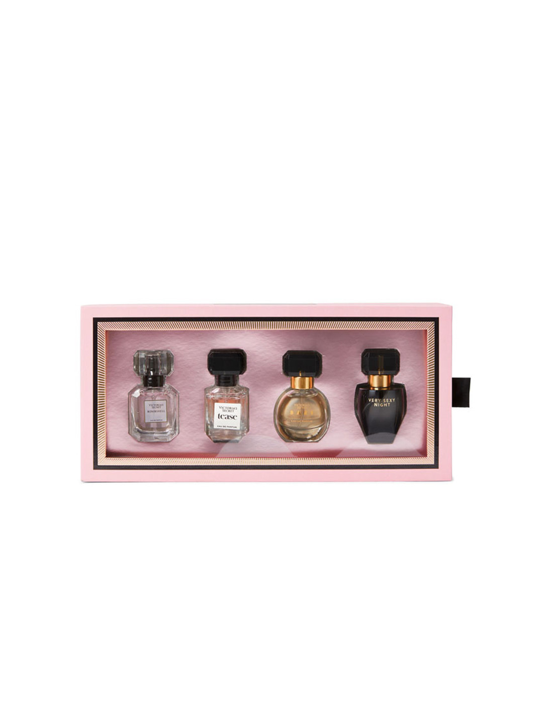 

Victoria's Secret Women 4-Pieces Fragrance Discovery Assorted Gift Set - 7ml Each, Pink