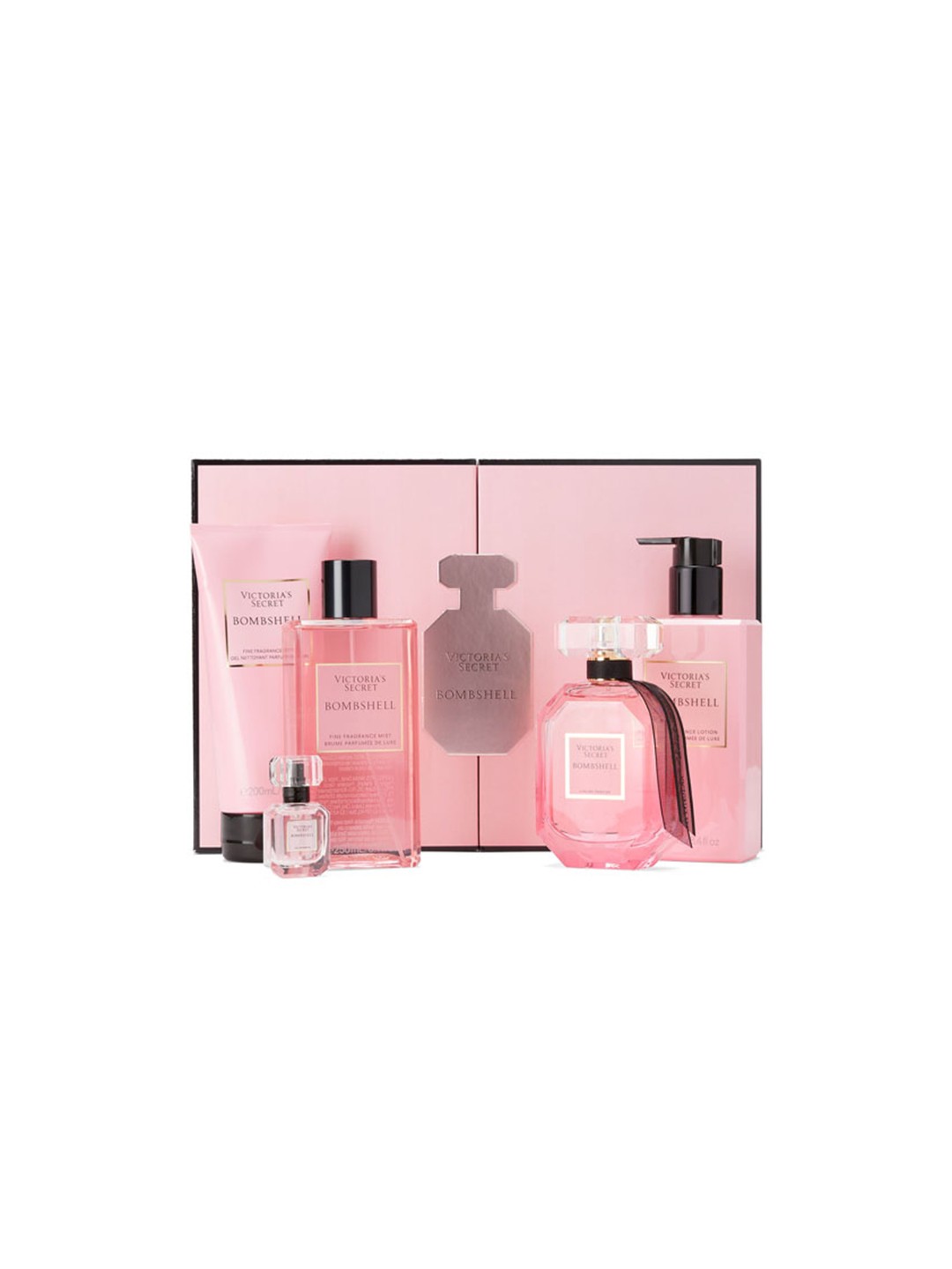 

Victoria's Secret Women Bombshell Fine Fragrance 5-Pieces Gift Set, Pink
