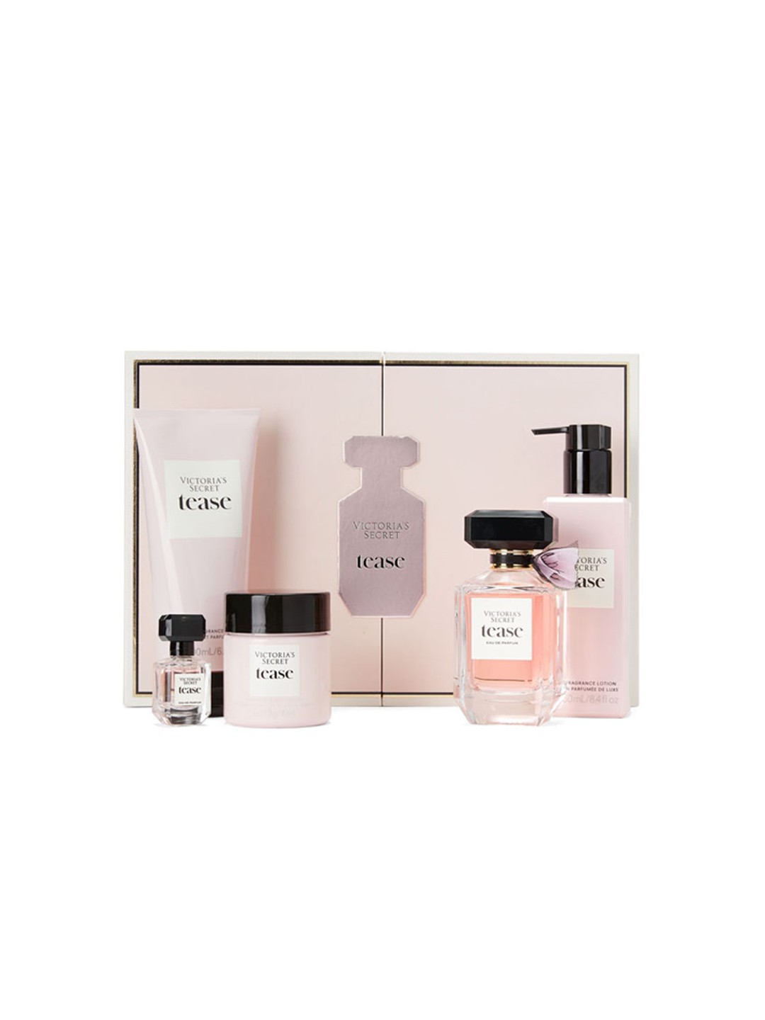 

Victoria's Secret Women Tease Fine Fragrance 5-Pieces Gift Set, Pink