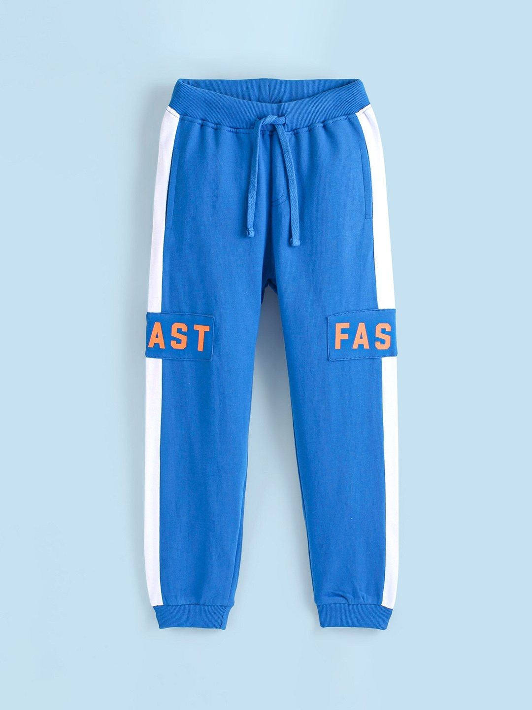 

Honeyhap Boys Pure Cotton Jogger Lounge Pants, Blue