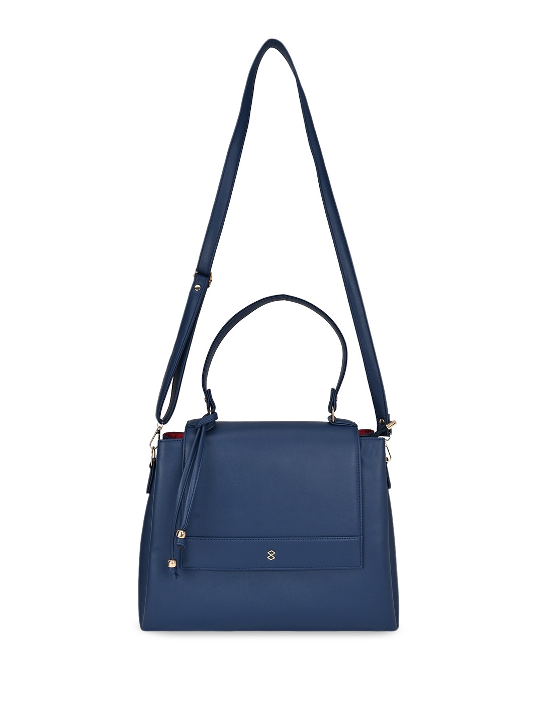 

HORRA Structured Satchel Bag, Blue