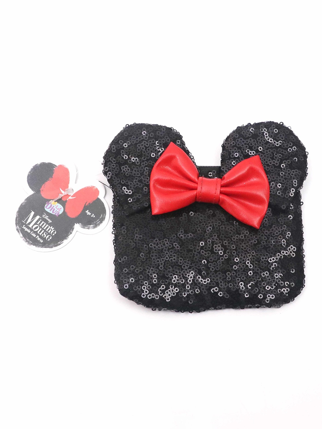 

Lil Diva Girls 2-Pcs Embellished Minnie Mouse Coin Purse Clutch, Assorted