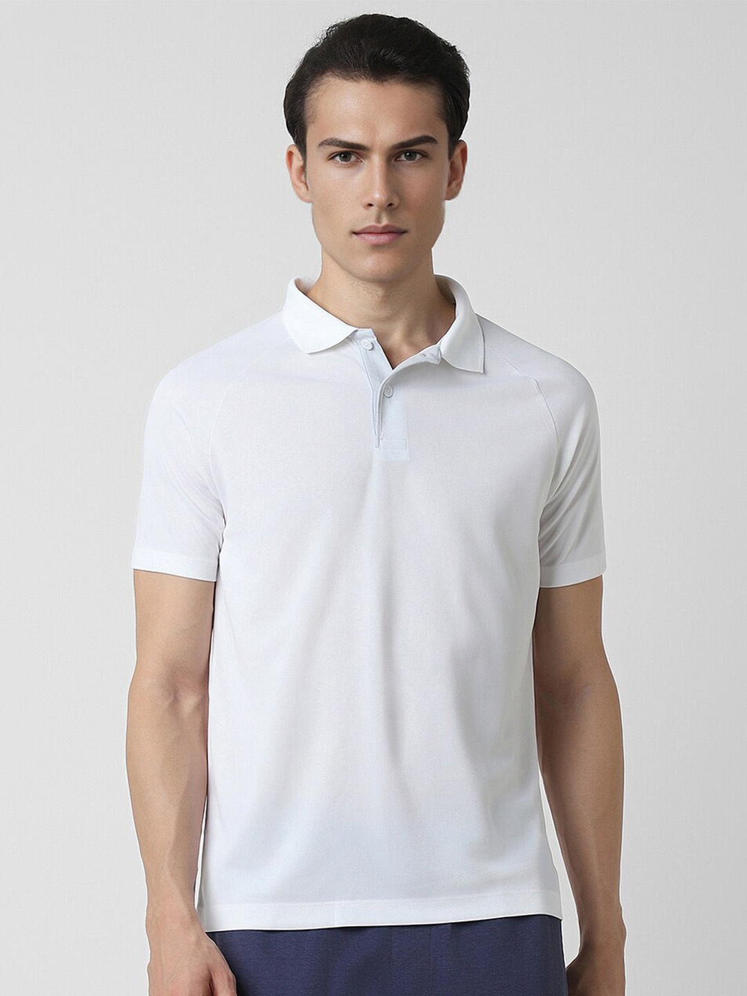

Van Heusen Flex Polo Collar Short Sleeves T-shirt, White