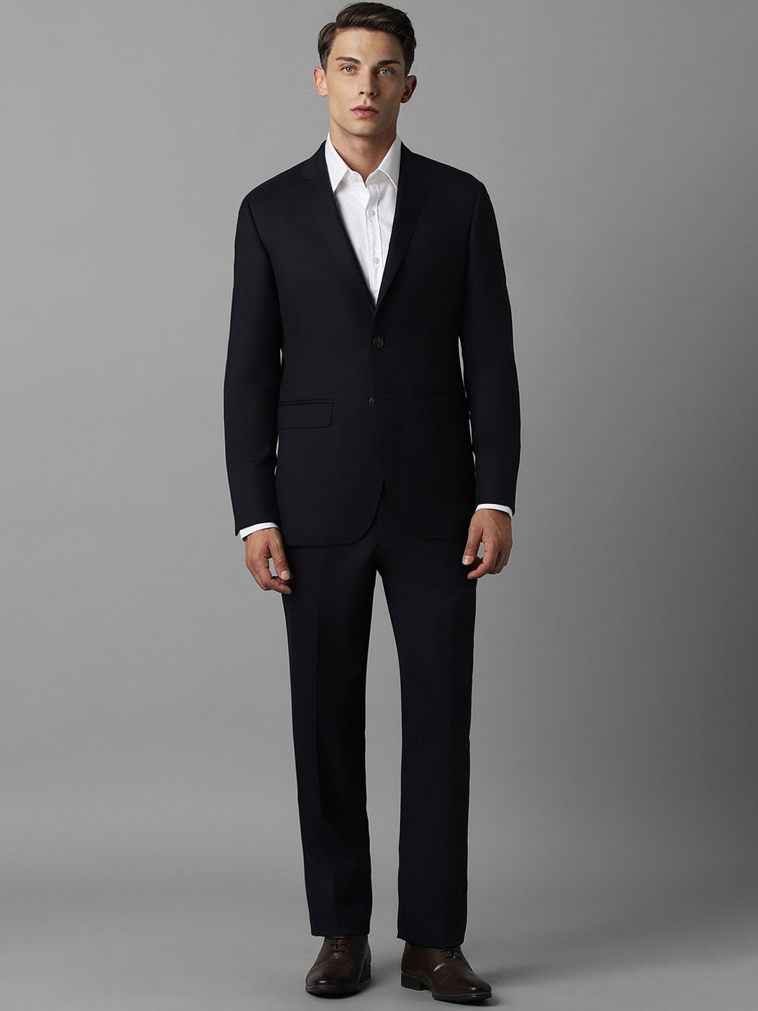 

Luxure by Louis Philippe Slim-Fit Two Piece Formal Suit, Black