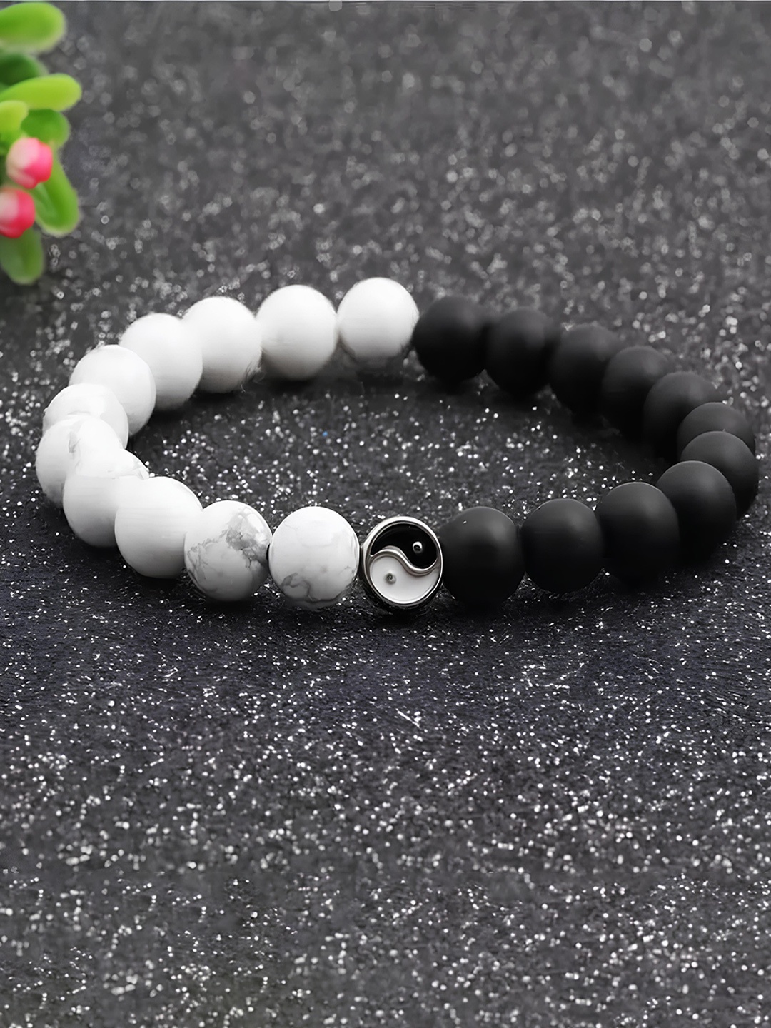 

KARISHMA KREATIONS Unisex Elasticated Bracelet, Black