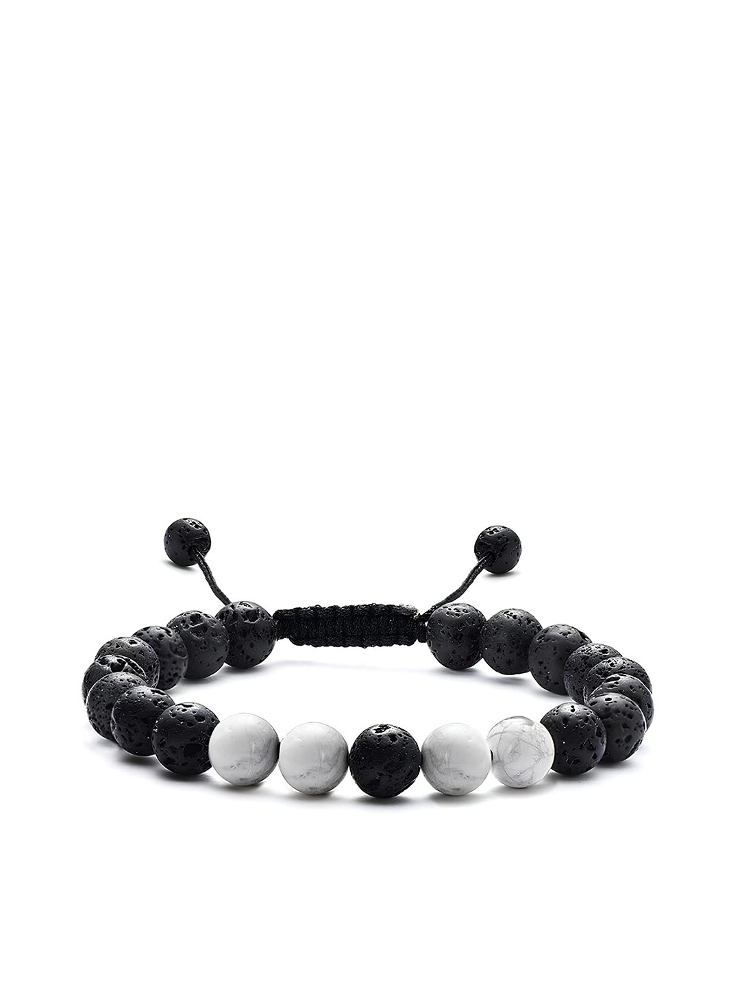 

KARISHMA KREATIONS Unisex Elasticated Bracelet, Black