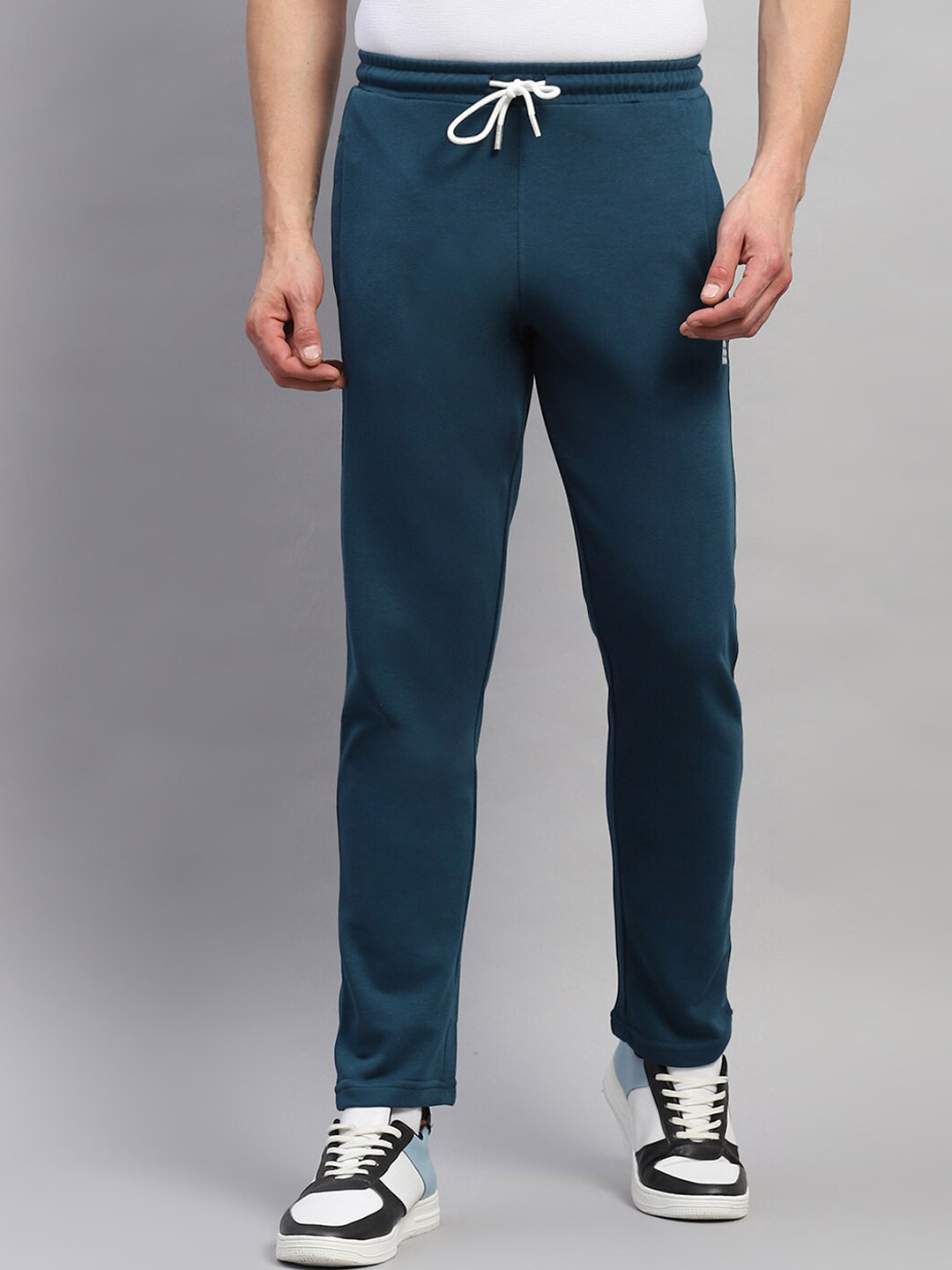 

rock.it Summer Men Mid Rise Track Pants, Teal