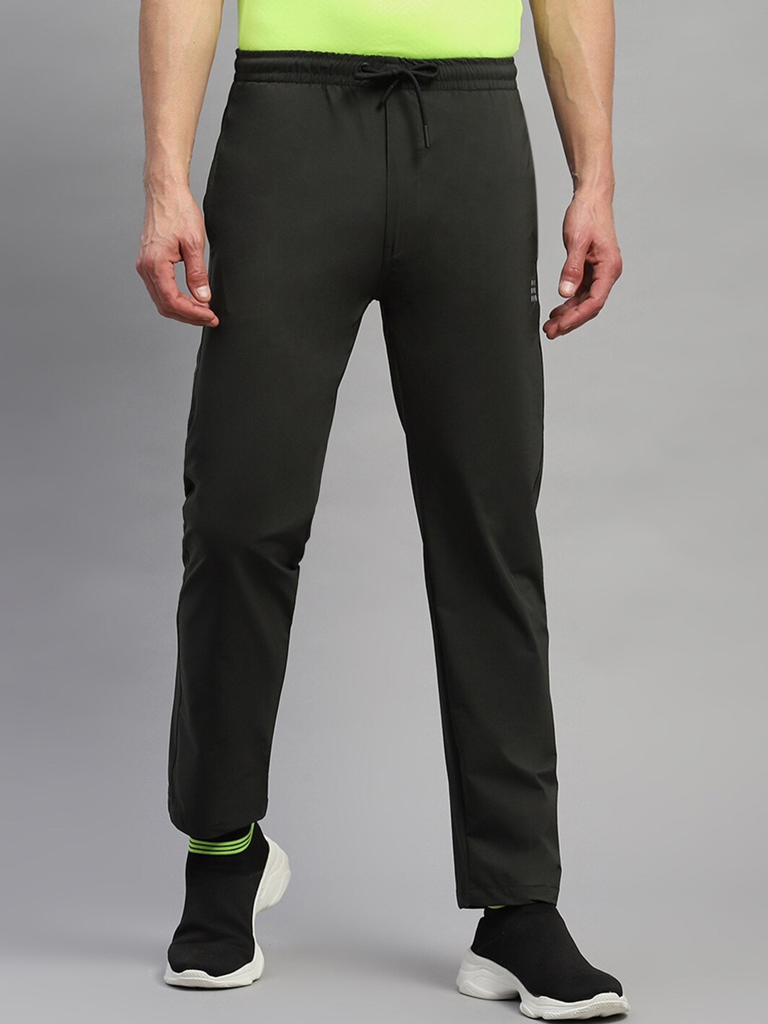 

rock.it Men Summer Mid Rise Track Pants, Olive