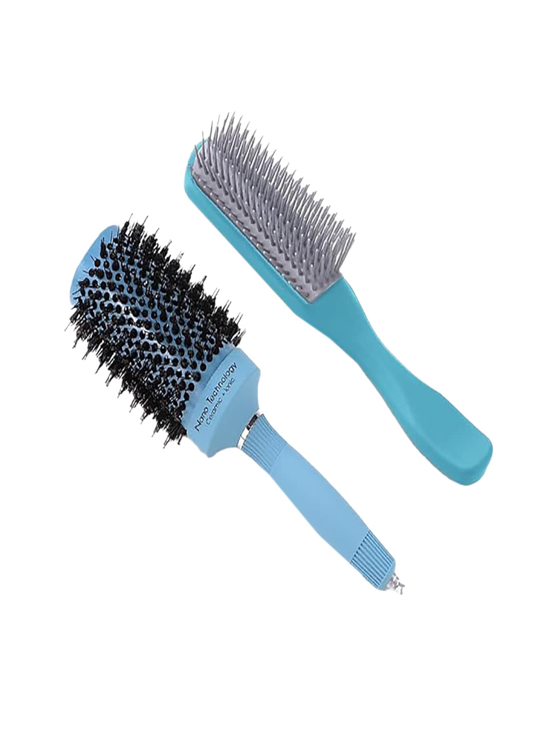 

Kuber Industries Set Of 2 Hair Brush With Paddle, Multi