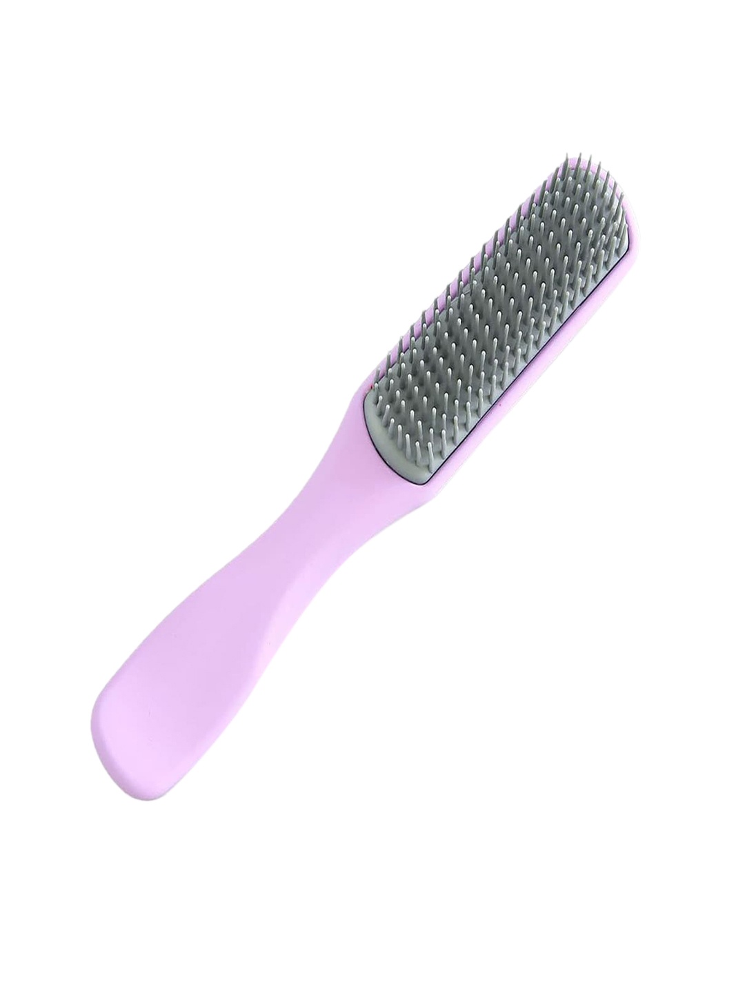 

Kuber Industries Flexible Bristles Hair Brush With Paddle, Purple