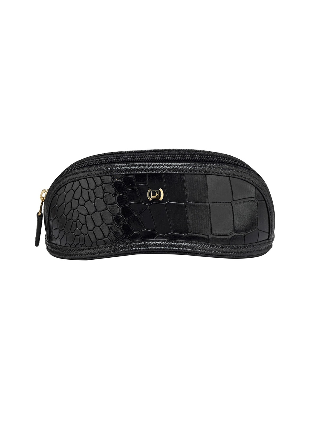 

Da Milano Leather Sunglasses Case, Black