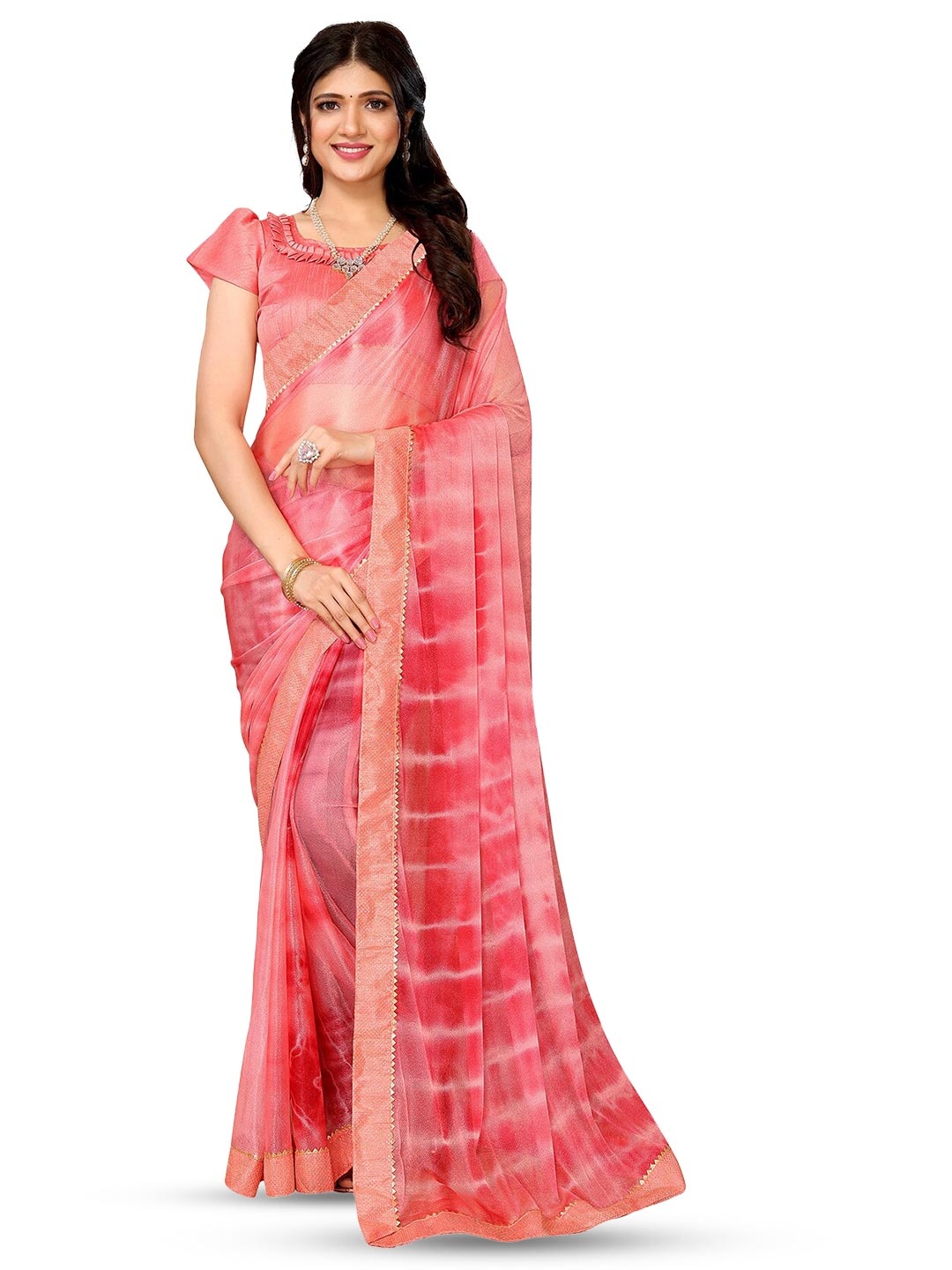 

Yashika Ombre Gotta Patti Saree, Pink