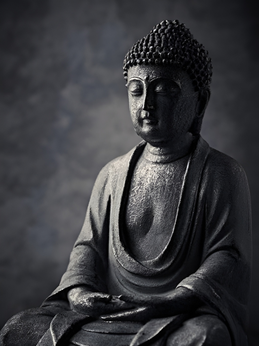 

Wallpics Grey Religious Wall Poster