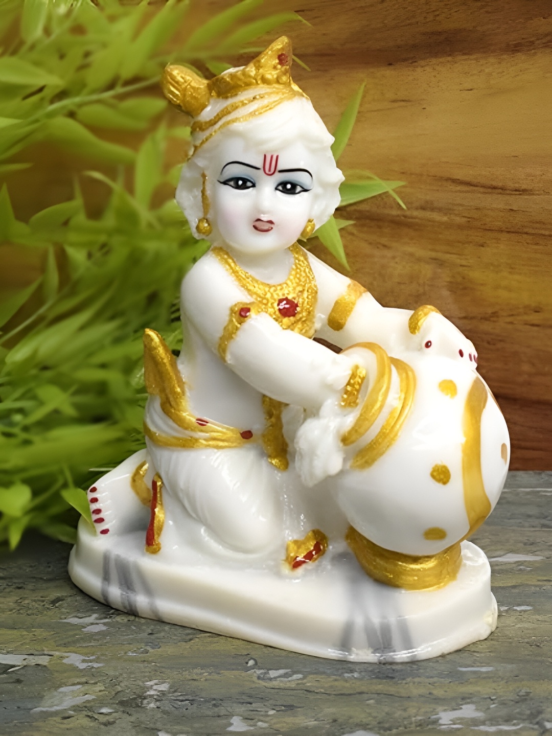 

VIVARS CRAFT White Religious Idol Showpiece