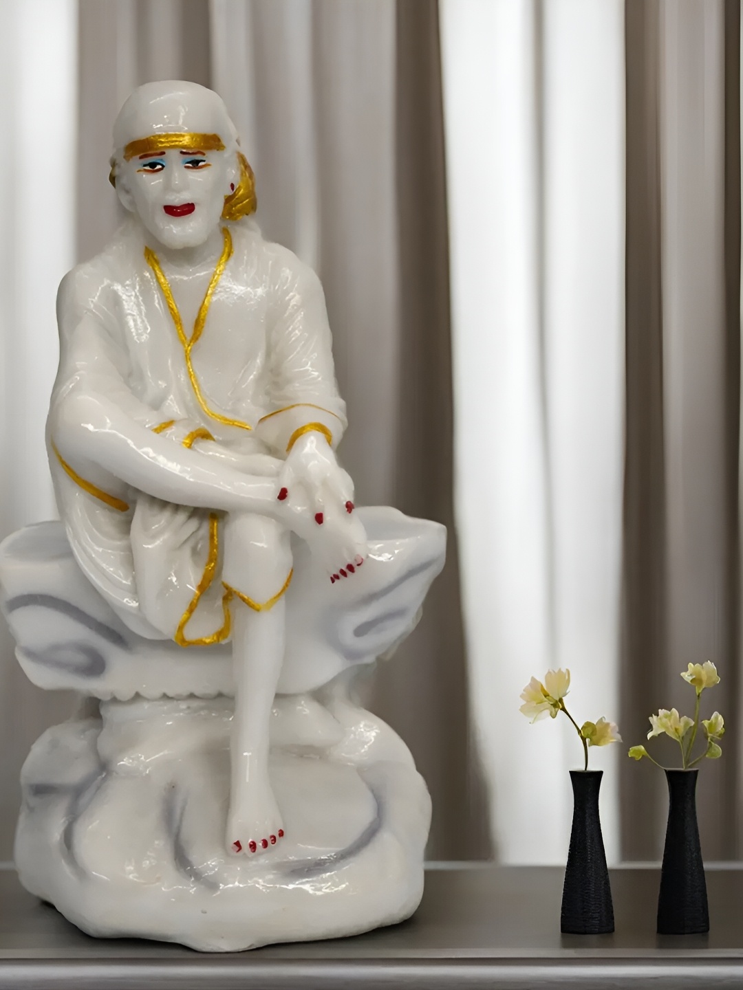 

VIVARS CRAFT White Religious Idol Showpiece