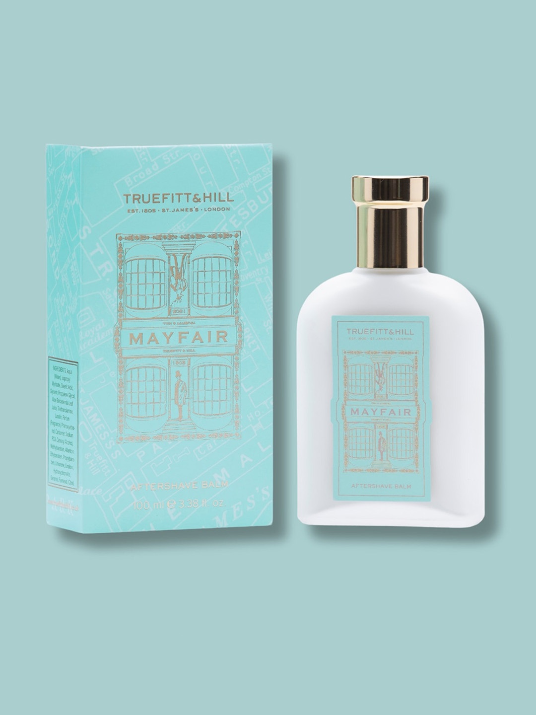 

TRUEFITT & HILL Mayfair Aftershave Balm - 100 ml, Sea green