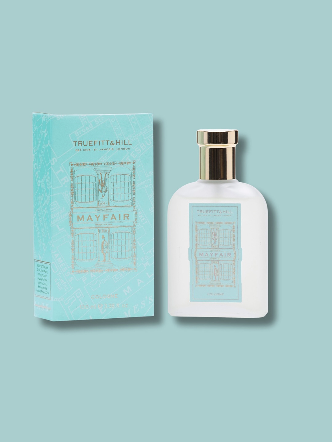 

TRUEFITT & HILL Mayfair Cologne 100 ml, Sea green