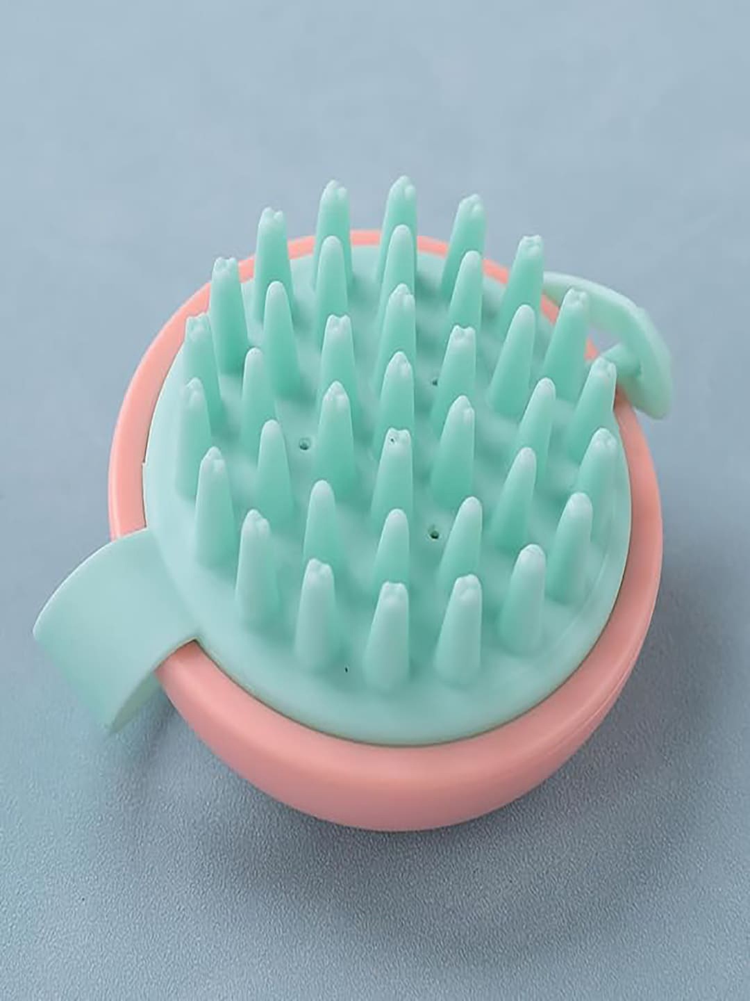 

Kuber Industries Scalp Massager Brush For Dandruff - Pink & Blue