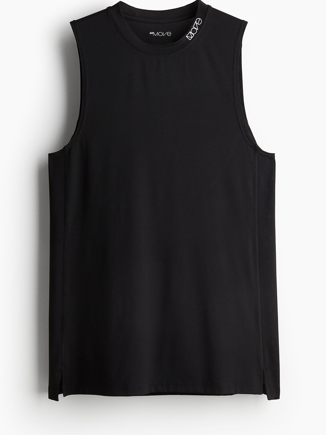 

H&M Men DryMove Sports Vest Top, Black