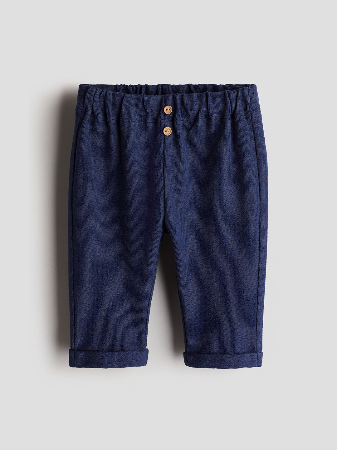 

H&M Boys Cotton Terry Joggers, Blue