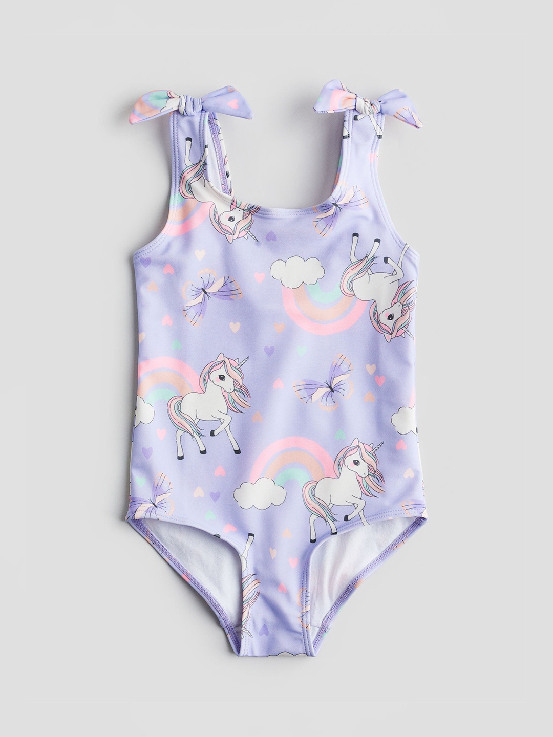 

H&M Girls Patterned Swimwear, Purple