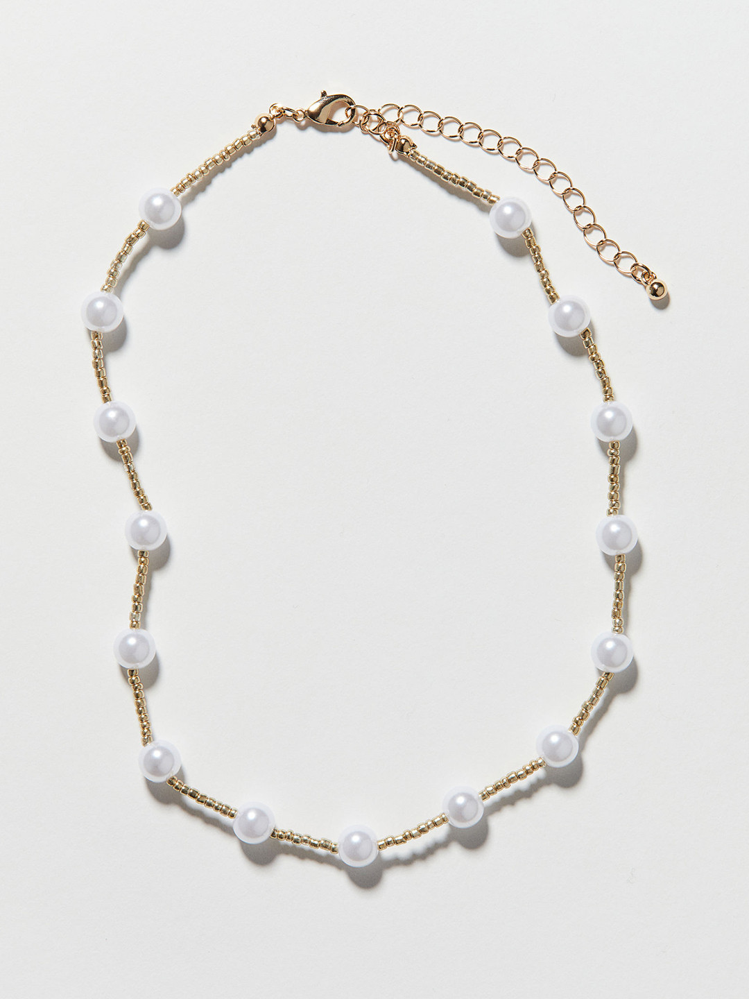

H&M Bead-Decorated Necklace, Gold