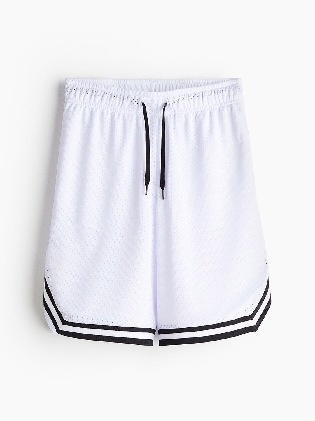 

H&M Boys DryMove Basketball Shorts, White
