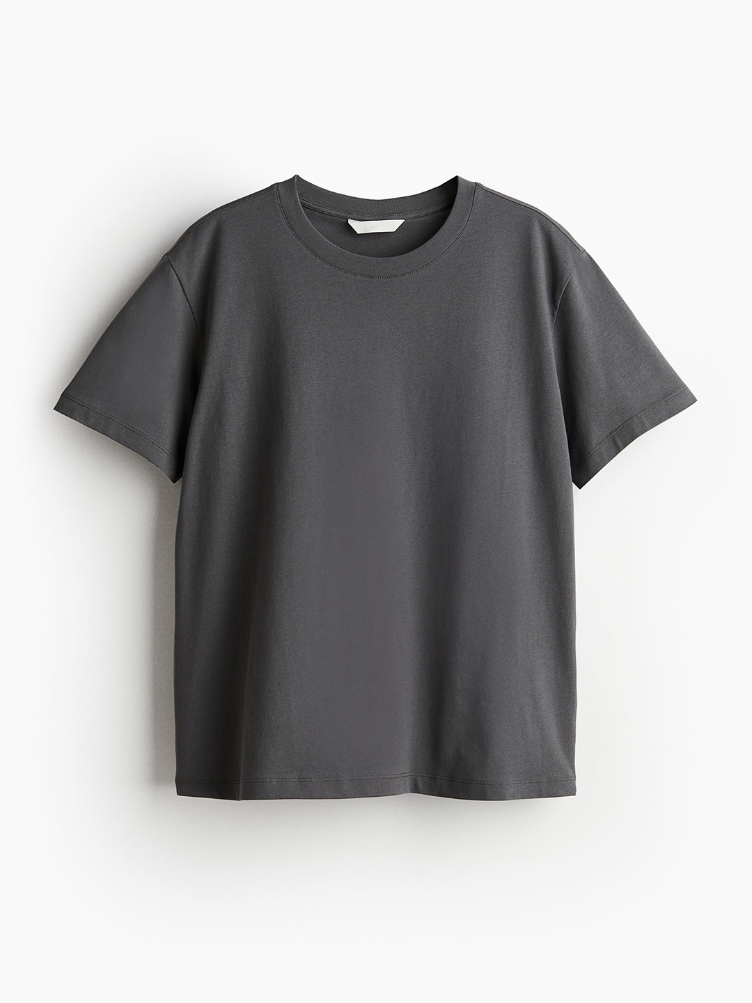 

H&M Women Pure Cotton T-shirt, Grey