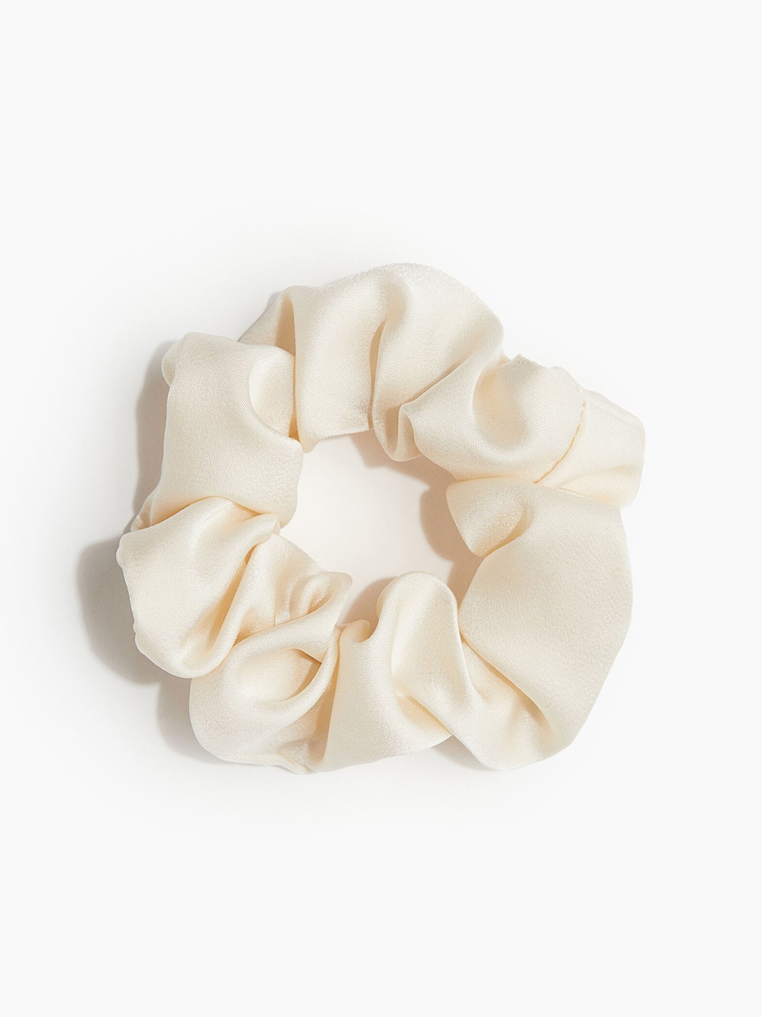 

H&M Satin Scrunchie, White