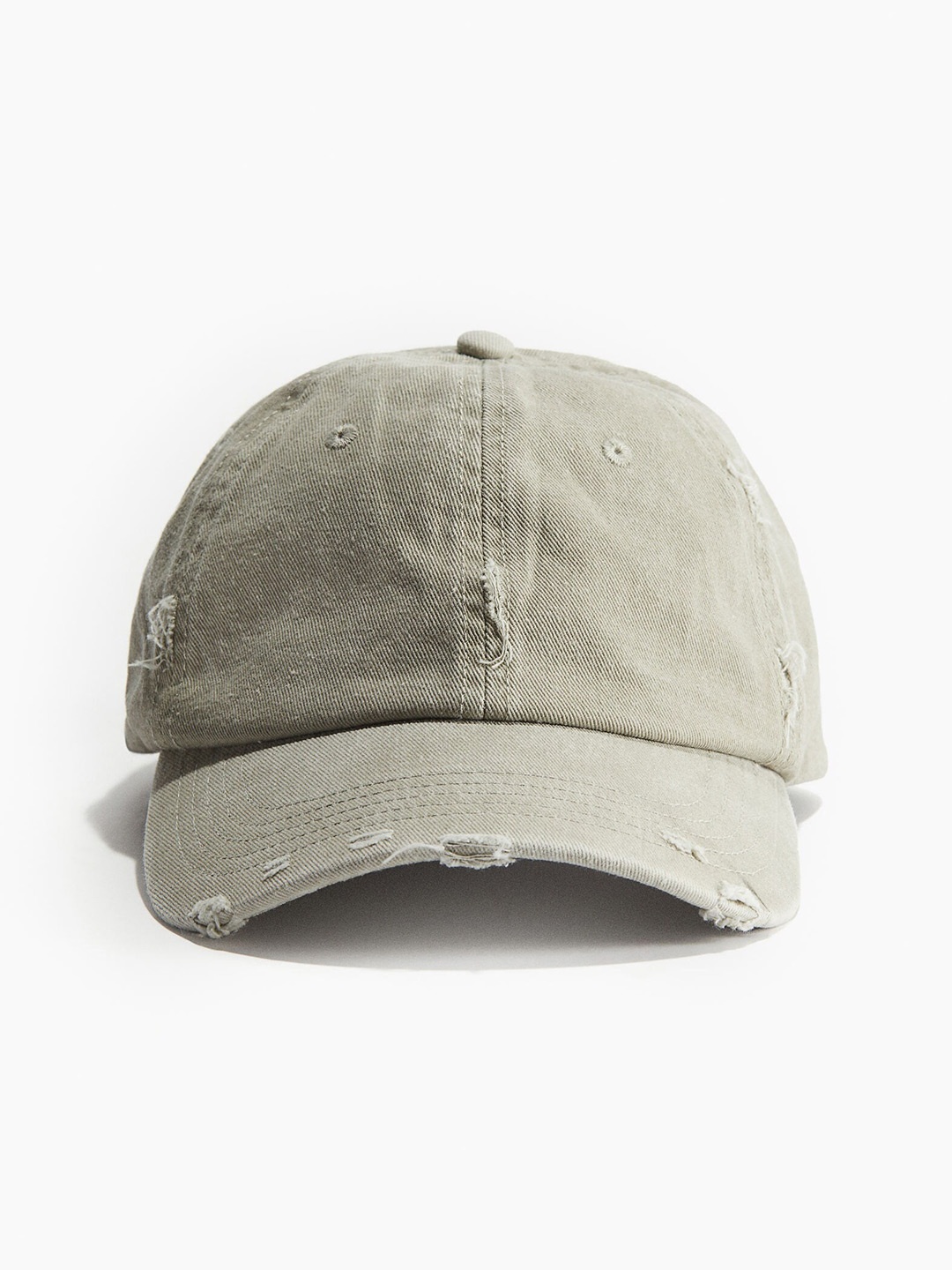 

H&M Women Cotton Twill Cap, Green
